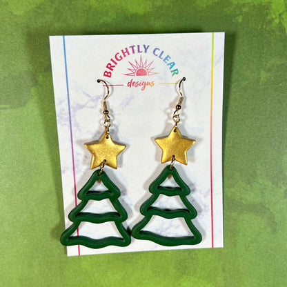 Cutout Tree Earrings