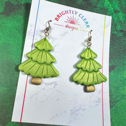 Christmas Tree Shimmer Earrings