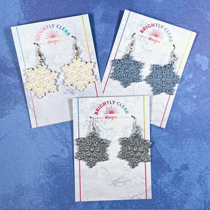 Snowflake Earrings