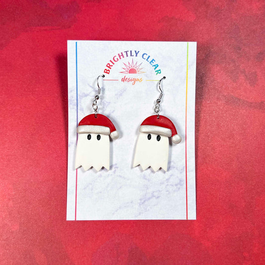 Santa Ghostie Earrings