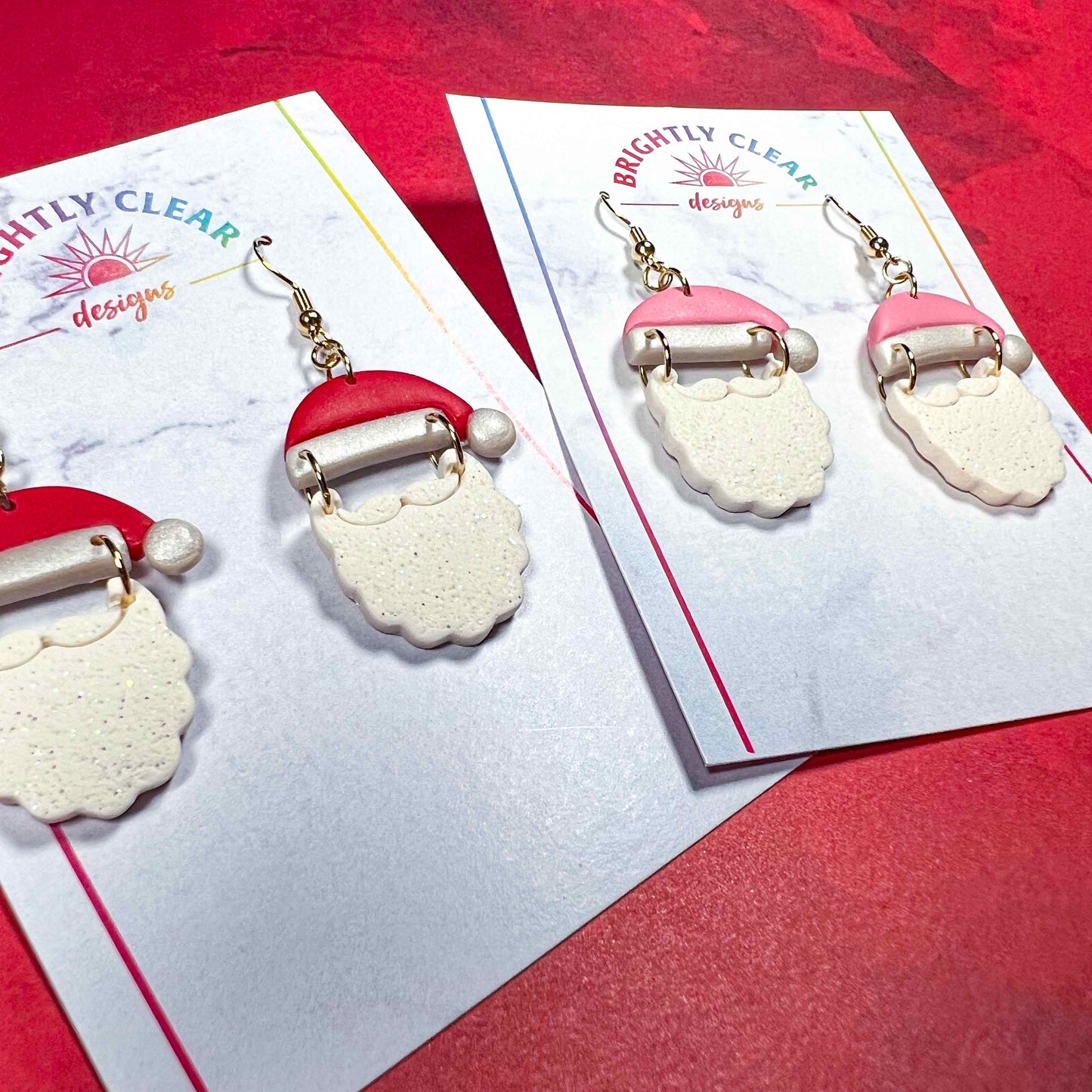 Santa Earrings