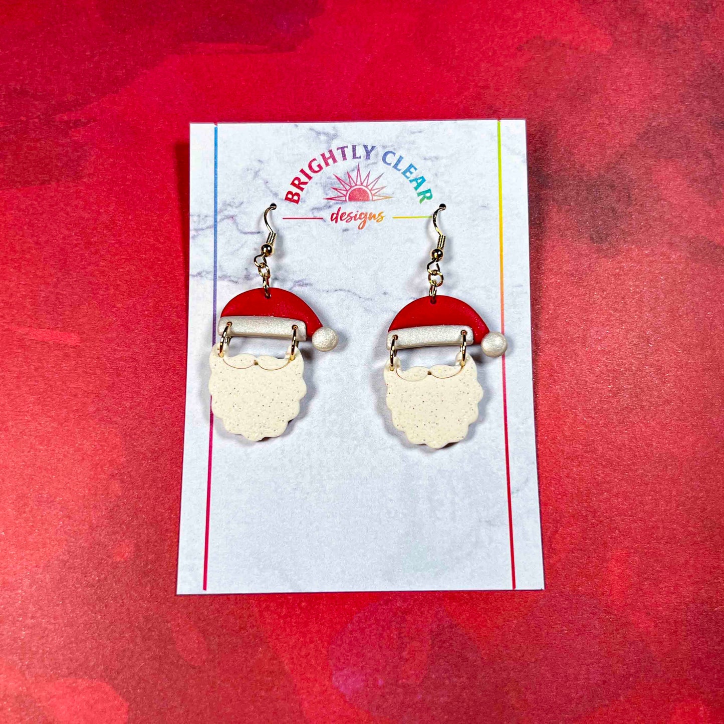 Santa Earrings