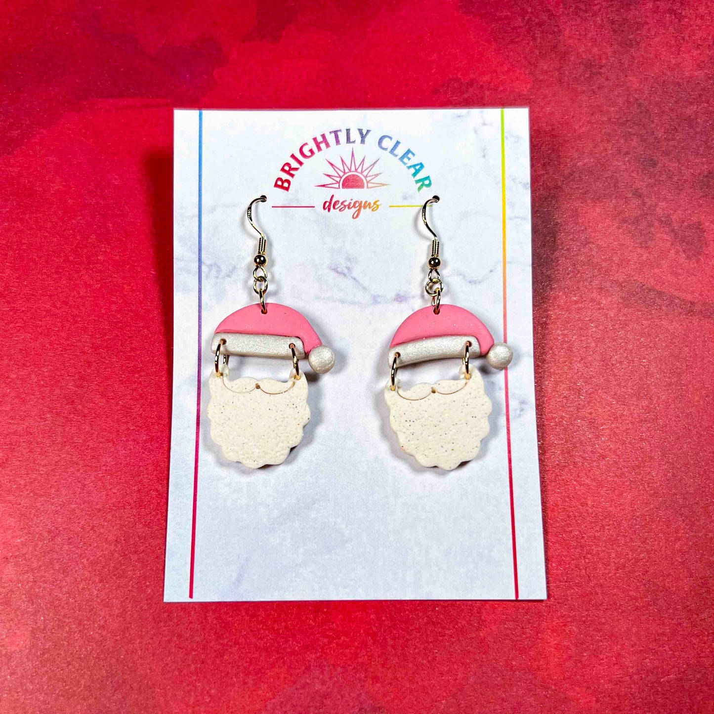 Santa Earrings