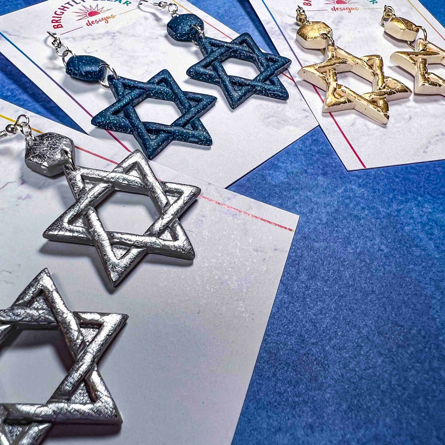 Star of David Earrings