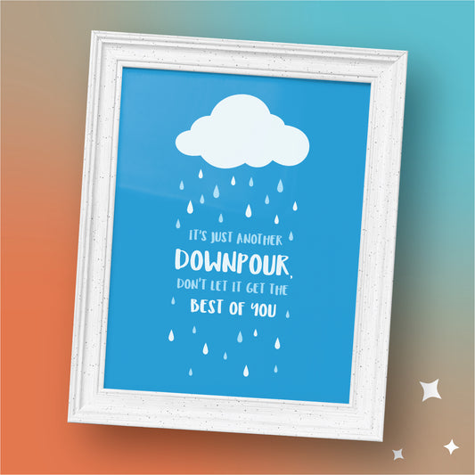 Just Another Downpour Print