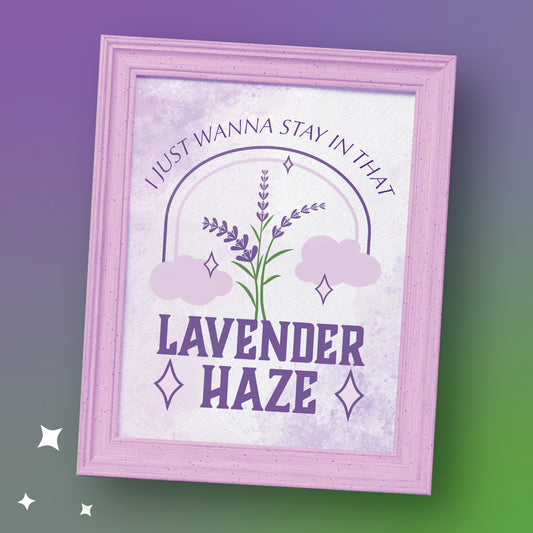 Lavender Haze Print