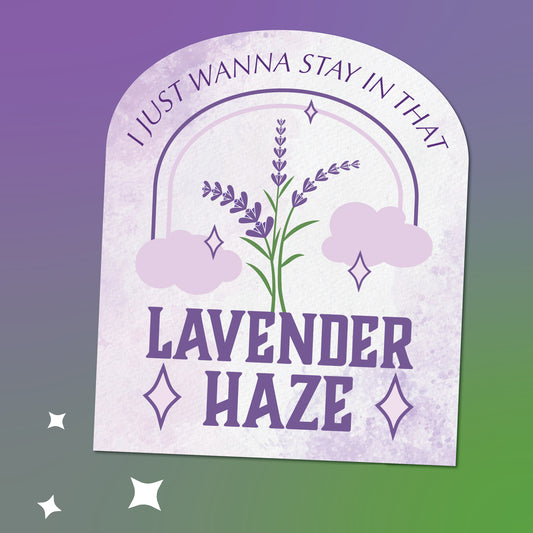 Lavender Haze Sticker