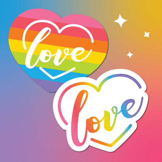 Love, Pride Sticker