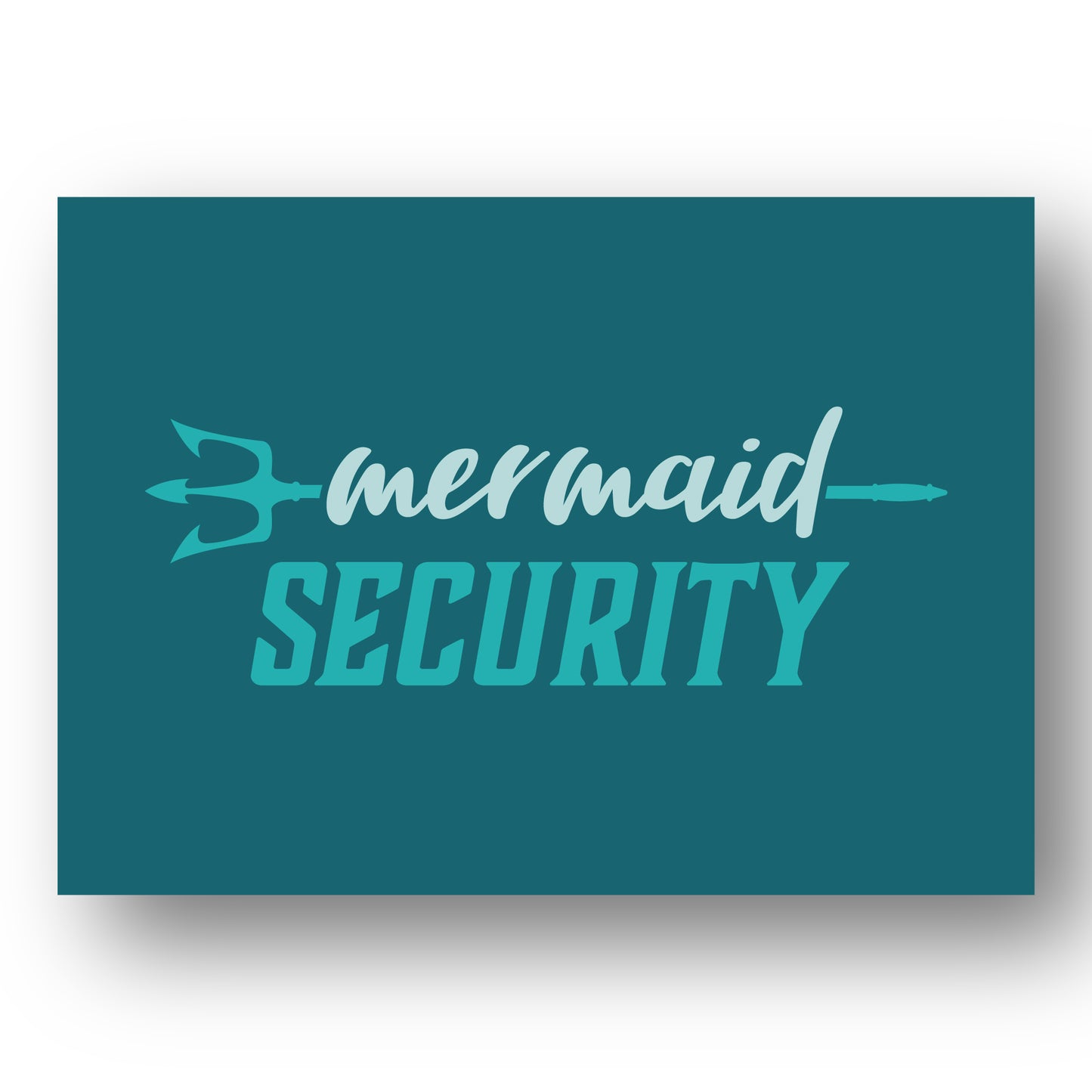 Mermaid Security Print