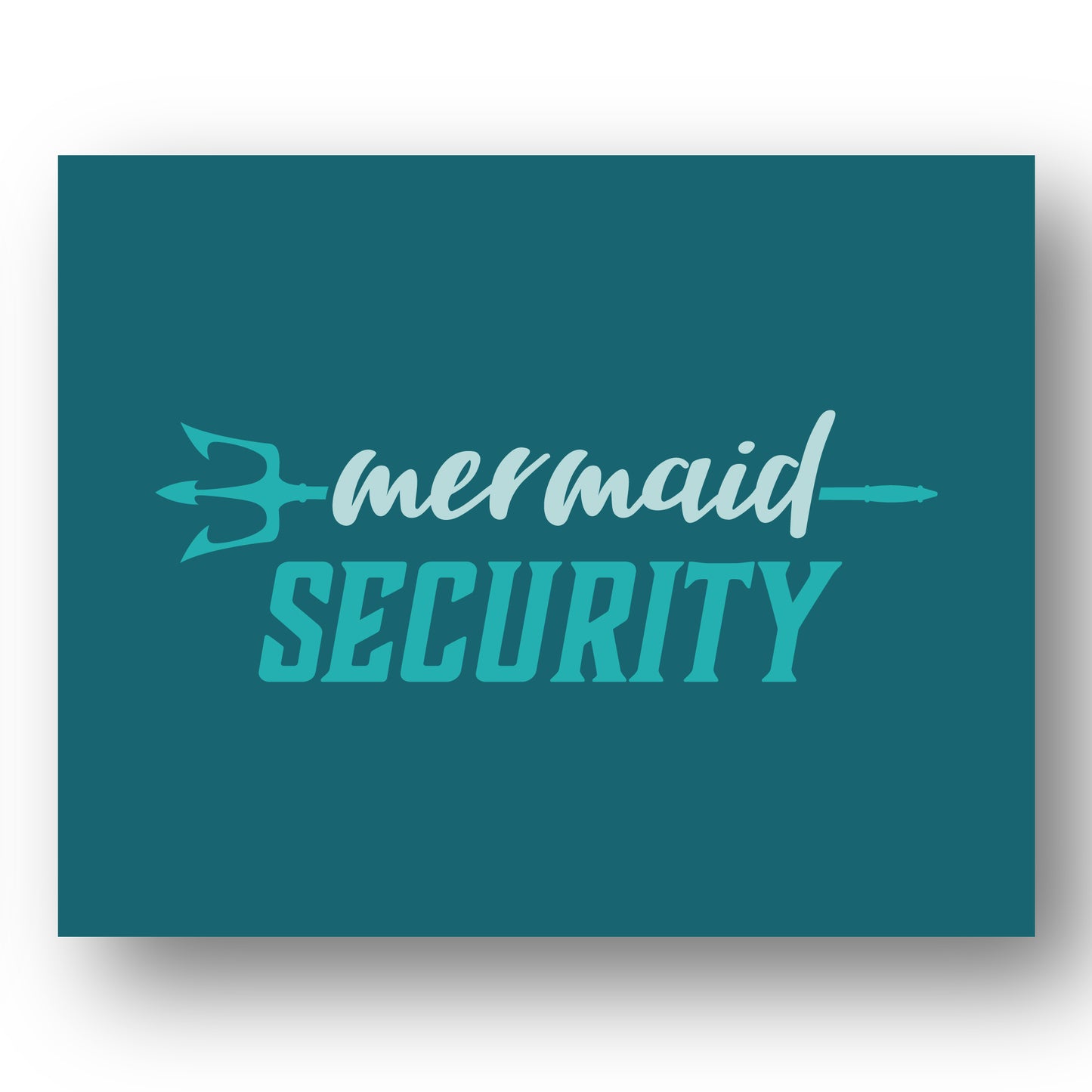 Mermaid Security Print