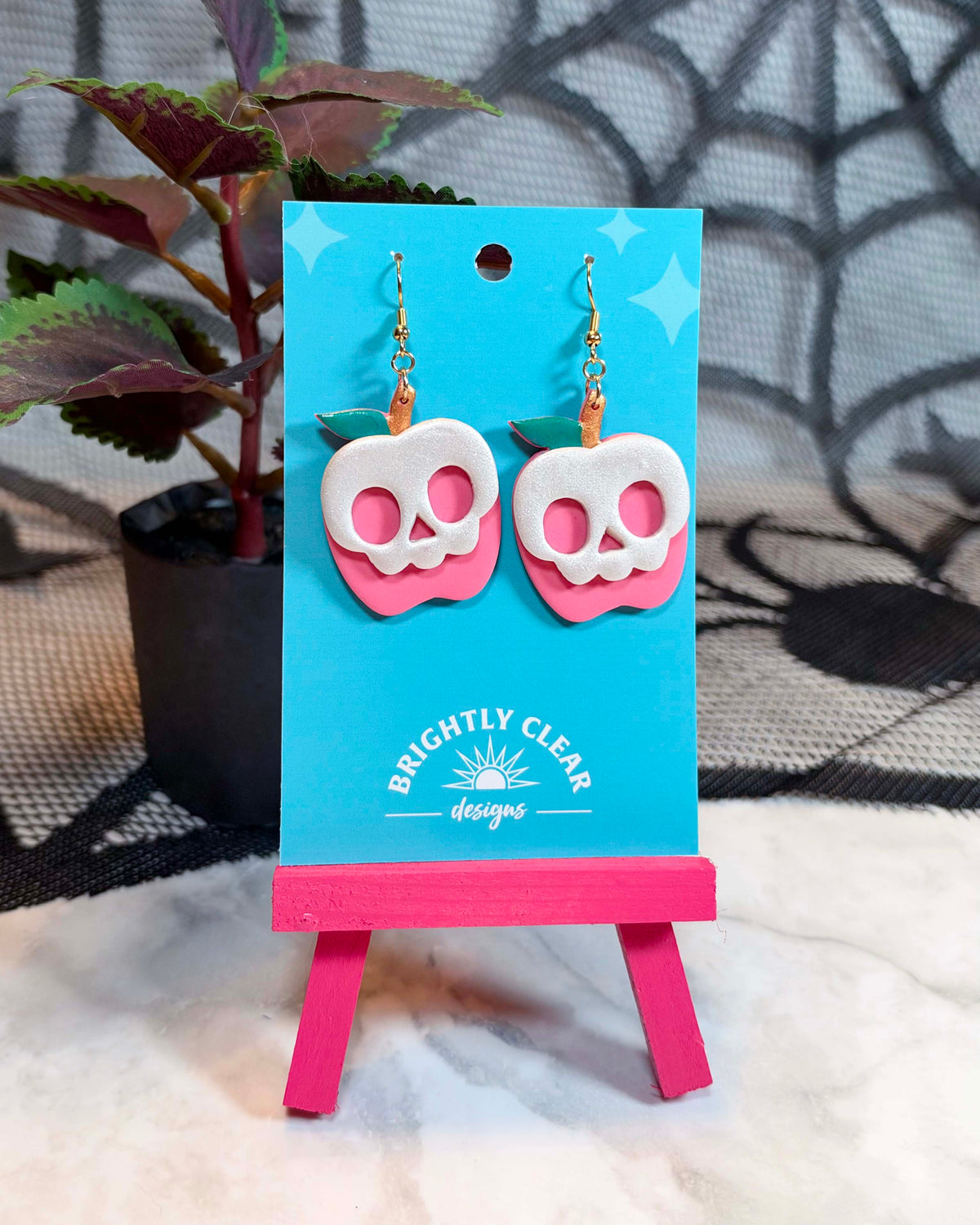 Poisoned Apple Earrings