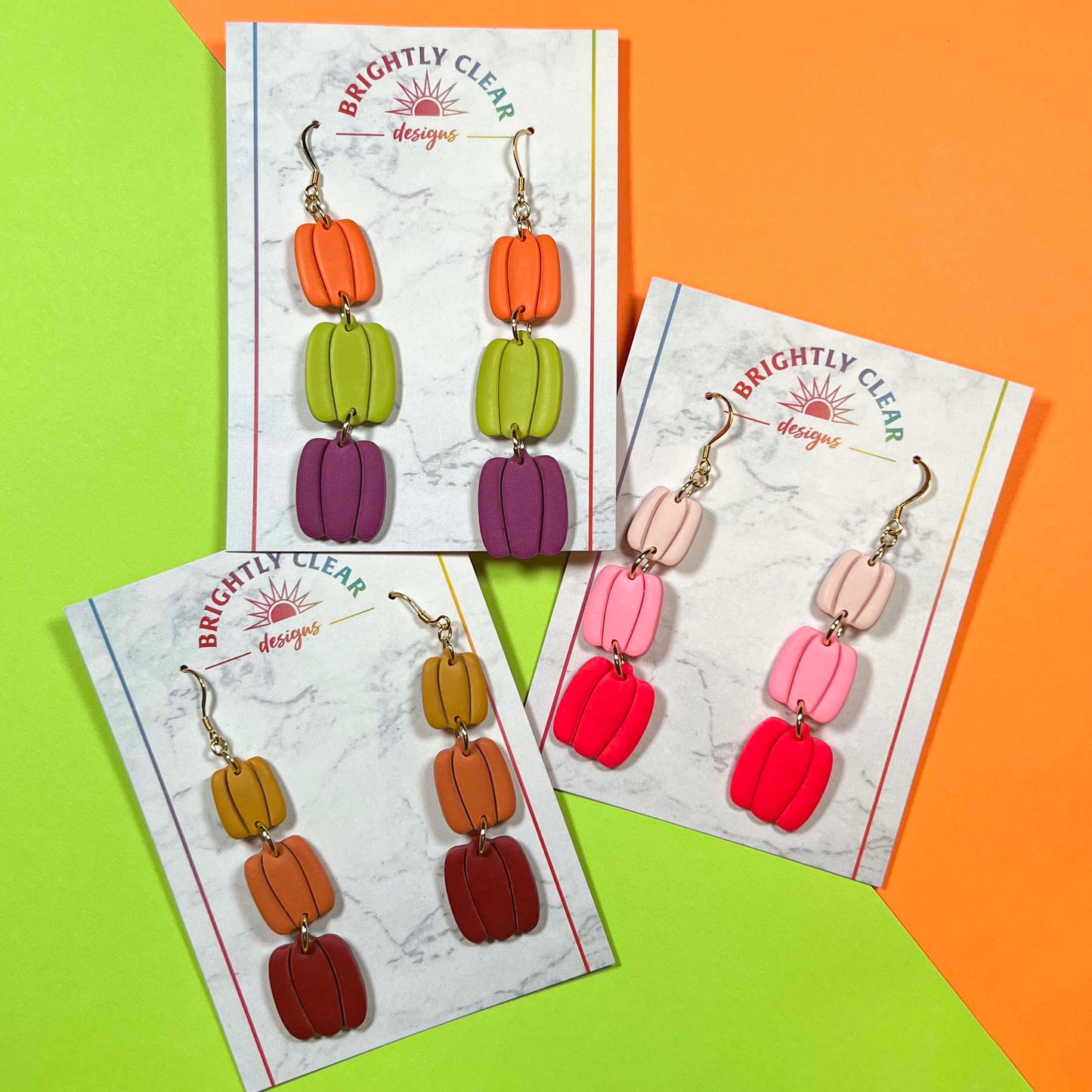 Pumpkin Tier Earrings