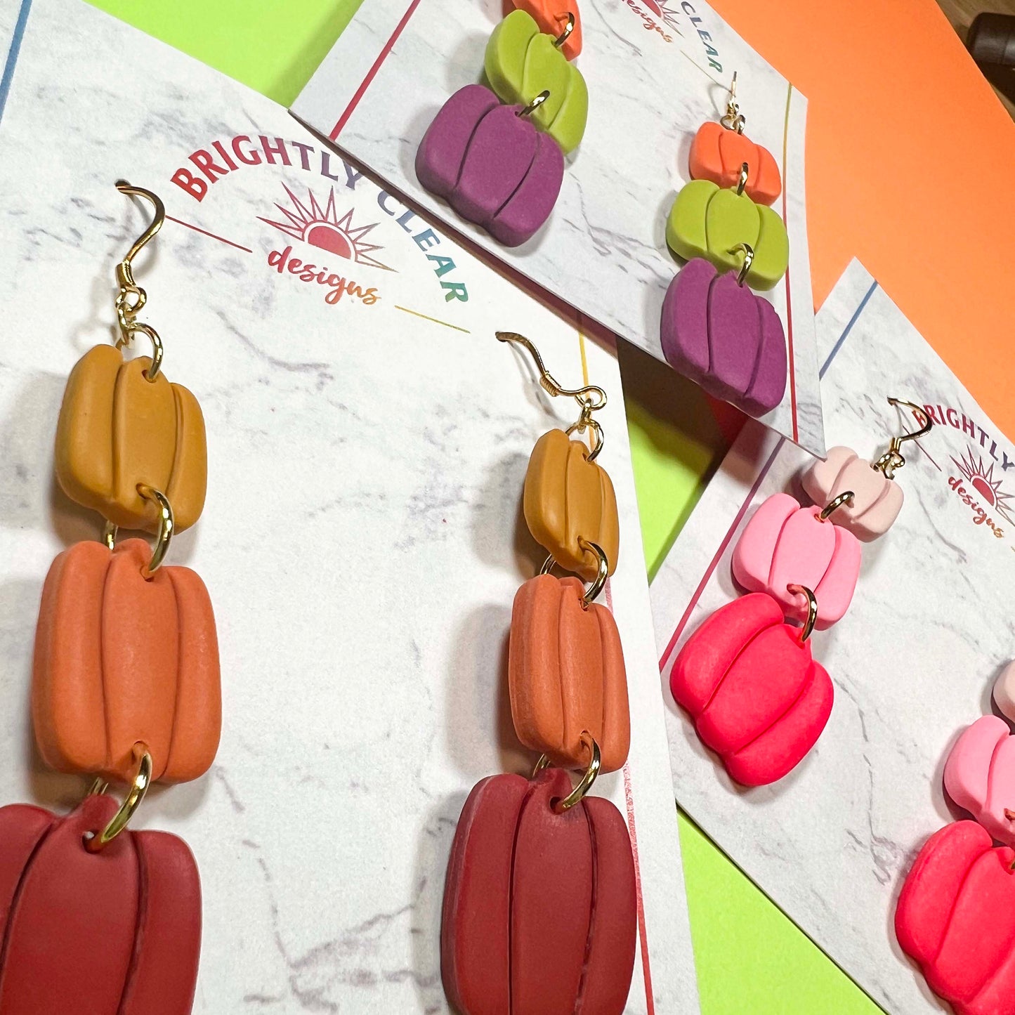 Pumpkin Tier Earrings