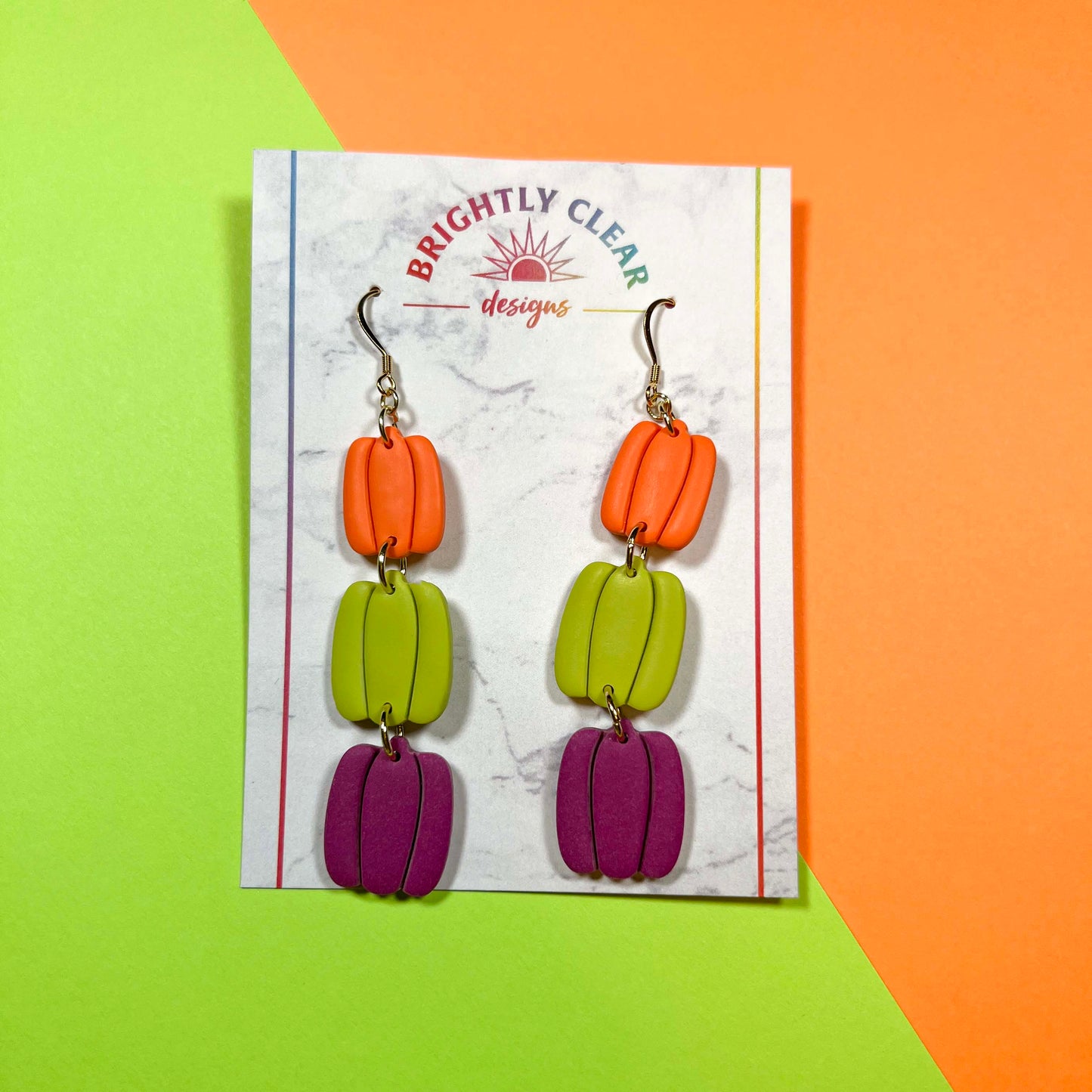 Pumpkin Tier Earrings