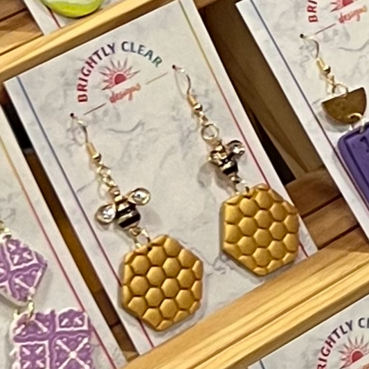 Bee-hive Earrings