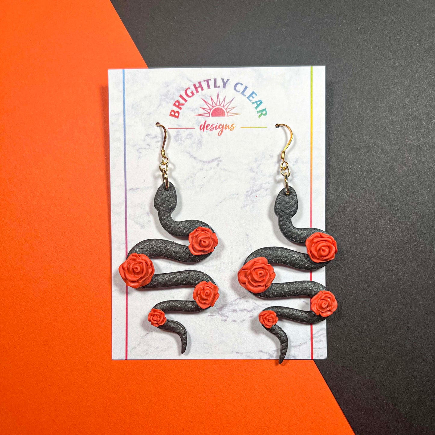 Snakey Halloween Earrings