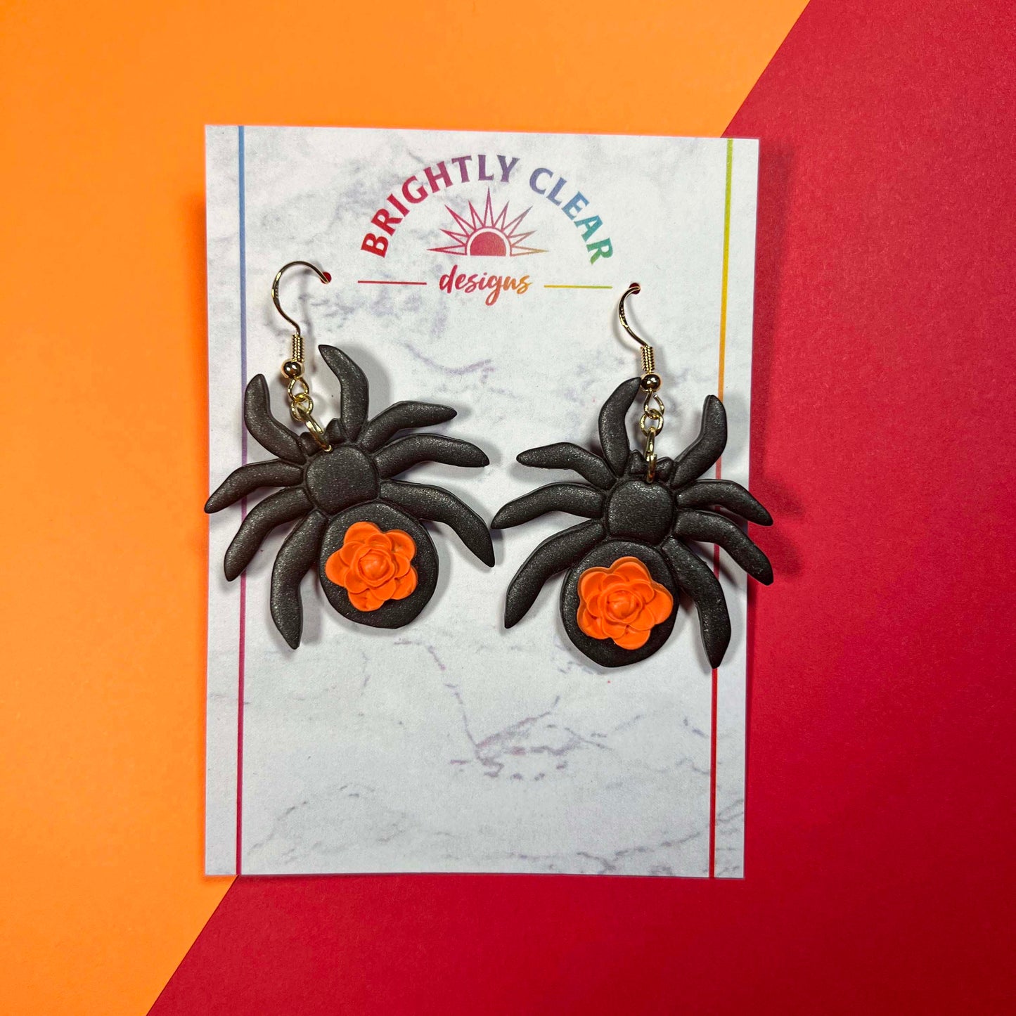 Spidery Floral Earrings