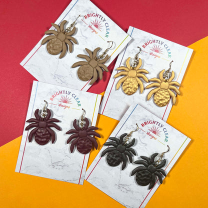 Spidery Textured Earrings