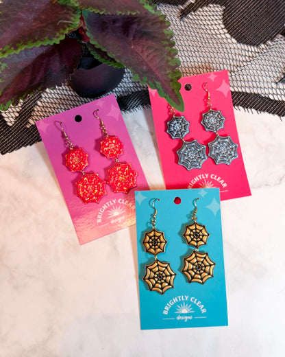 Spiderweb Earrings